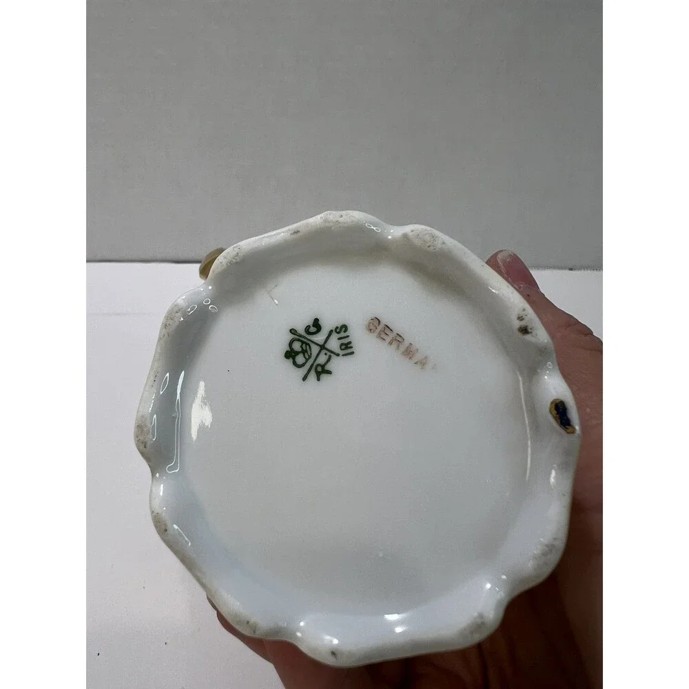 Rosenthal China Germany Classic Rose Collection 5.5” Creamer Jug Iris Gold gild